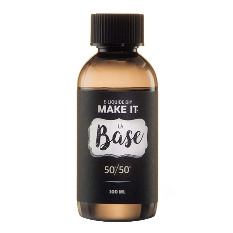 Base eliquide MAKE IT 100 ML Base neutre DIY 50/50, 30