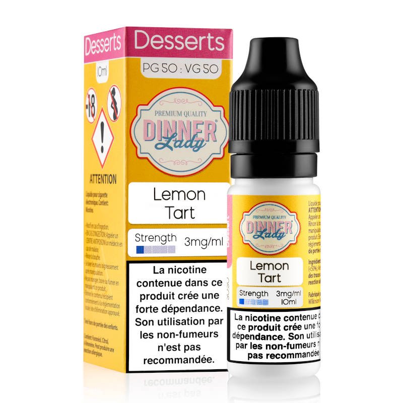 Packaging Lemon Tart Dinner Lady 10 ml