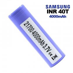Accu Samsung 40T 21700 pour cigarette électronique