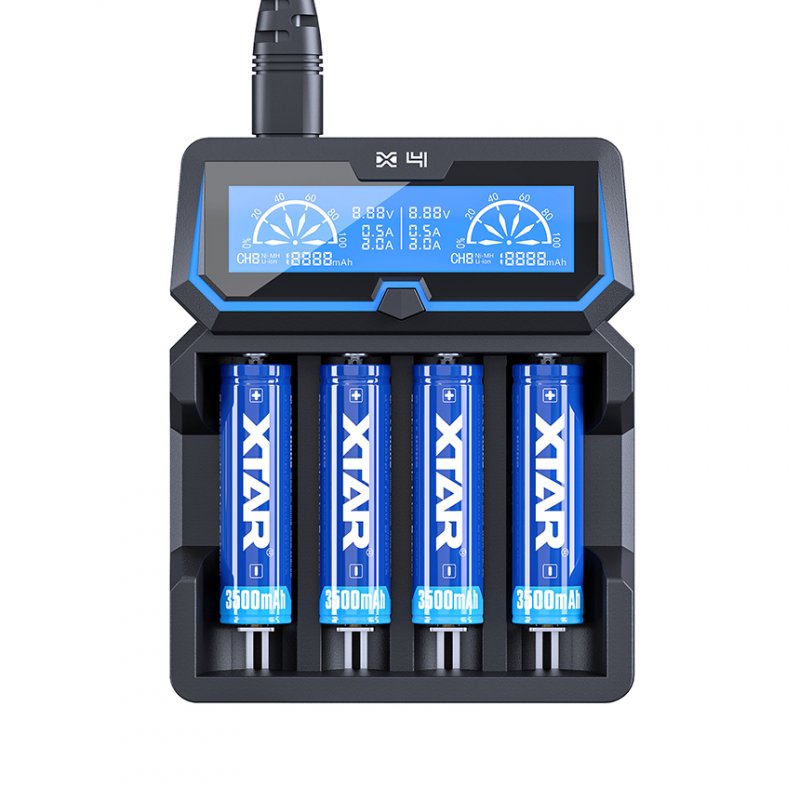 Chargeur Xtar X4 (Extended Version) : pour 99.99% des vapoteurs