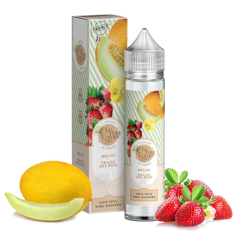 Eliquide Melon Fraises des bois Le Petit Verger 50ml