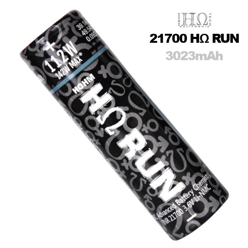 Accu 21700 Hohm Run par Hohm Tech - Accumulateur e-cigarette - A&L