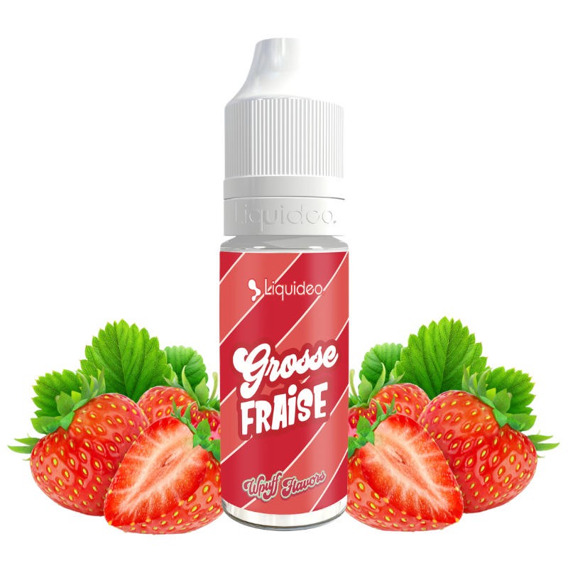 eliquide Grosse Fraise Wpuff Flavors Liquideo 10ml