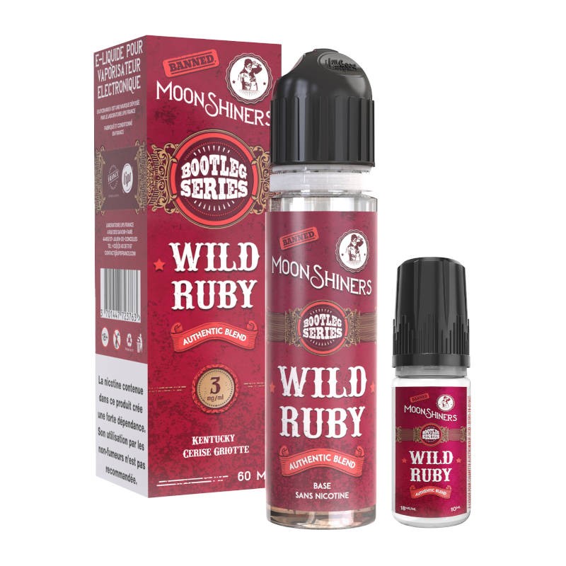 eliquide Wild Ruby 50ml 3mg MoonShiners