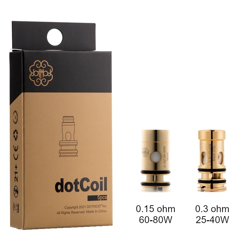 Résistances DotCoil V2 dotMod