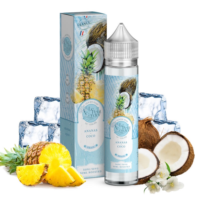 eliquide Ananas Coco Frais - Le Petit Verger - 50ml