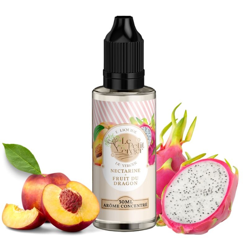 Arôme concentré Nectarine Fruit du dragon Le Petit Verger - Savourea - 30ml