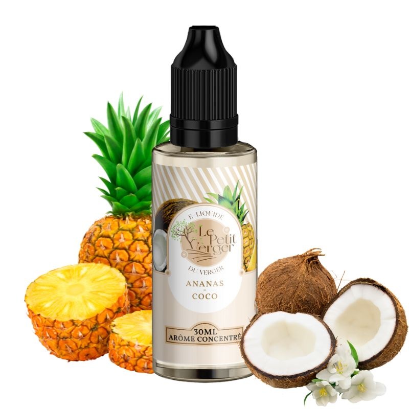 Arôme concentré Ananas Coco Le Petit Verger Savourea 30ml