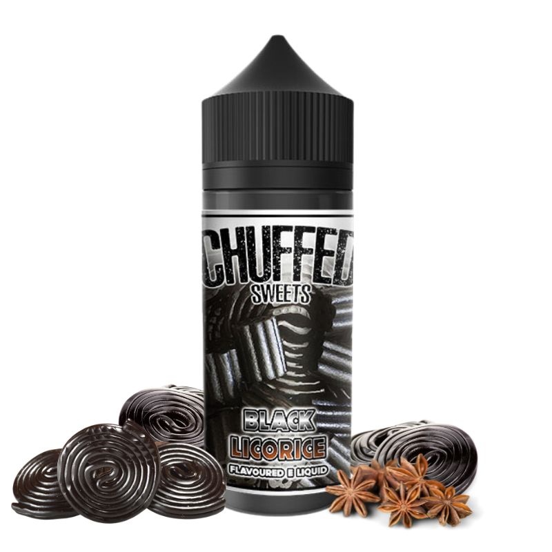 eliquide Black Licorice - Chuffed Sweets - 100ml