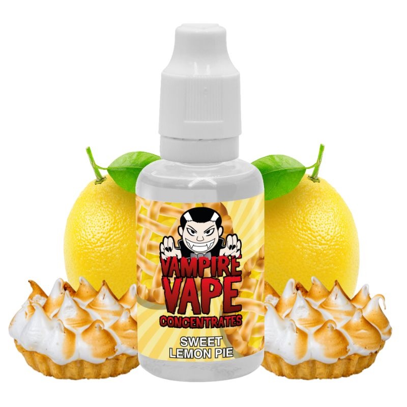 Flacon d'arôme concentré Sweet Lemon Pie Vampire Vape 30ml