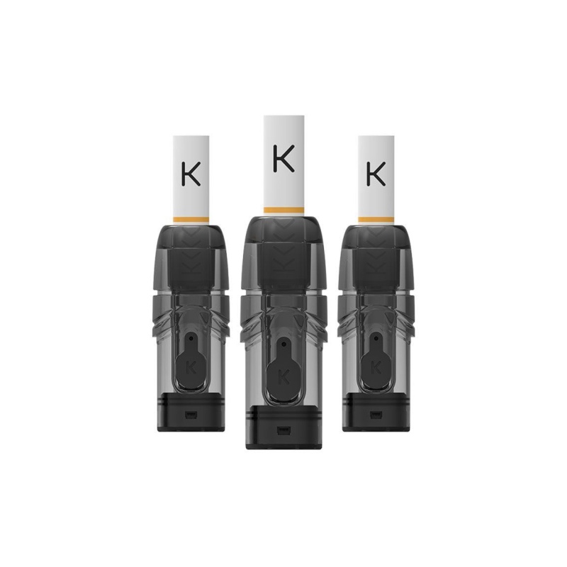 Cartouche Kiwi 1 Soft Black pods - Kiwi Vapor (x3)