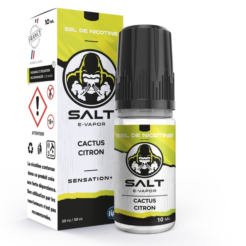 fiole Cactus Citron Salt E-Vapor 10ml