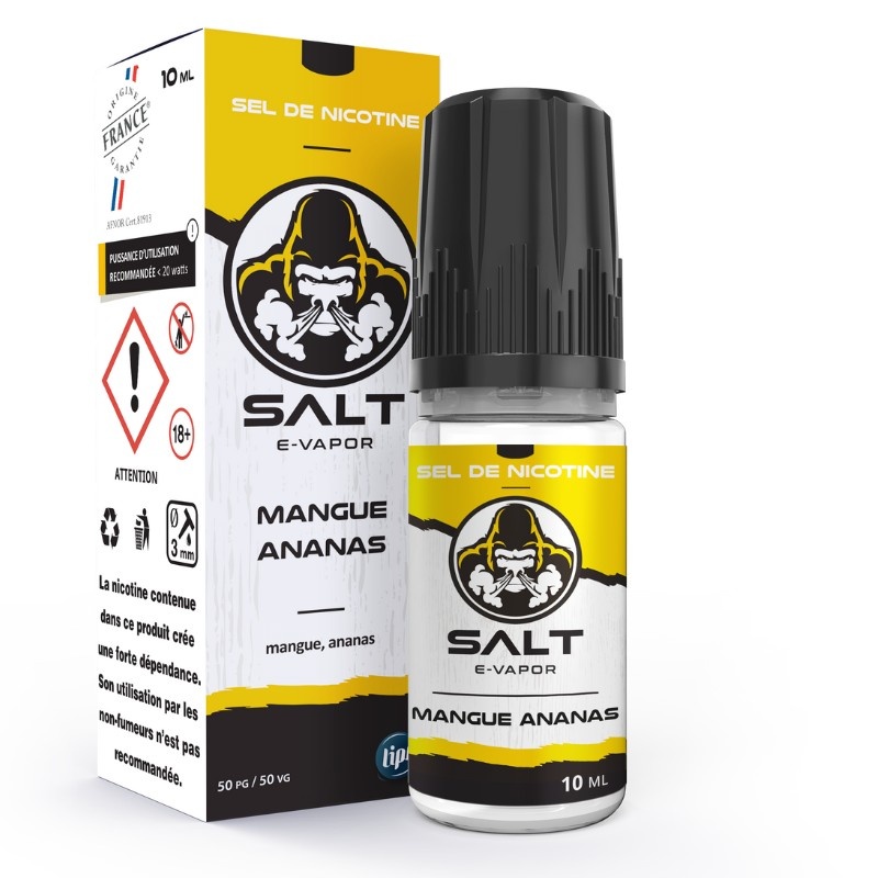 fiole Mangue Ananas Salt E-Vapor