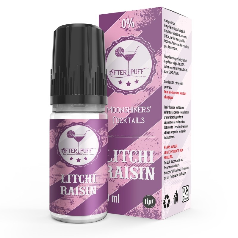 fiole Litchi Raisin After Puff 10ml