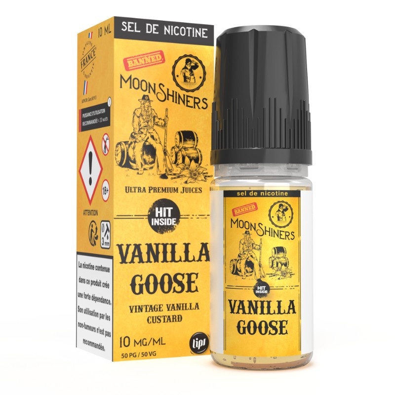 fiole Vanilla Goose MoonShiners Hit Inside