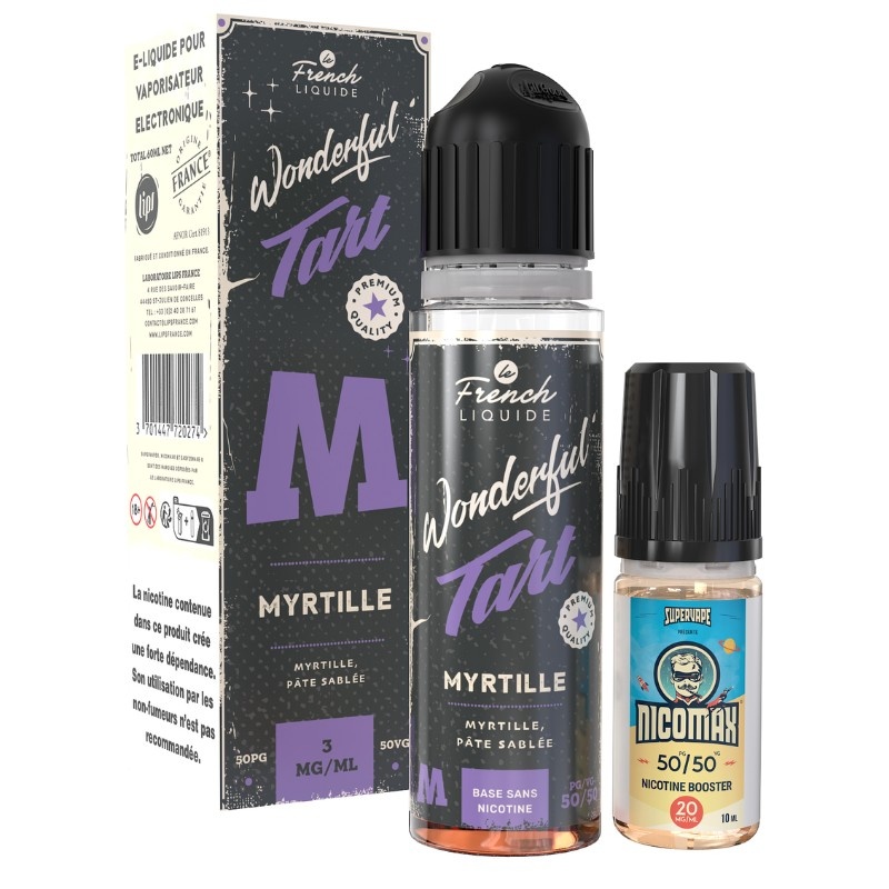 eliquide Wonderful Tart Myrtille Le French Liquide 50ml