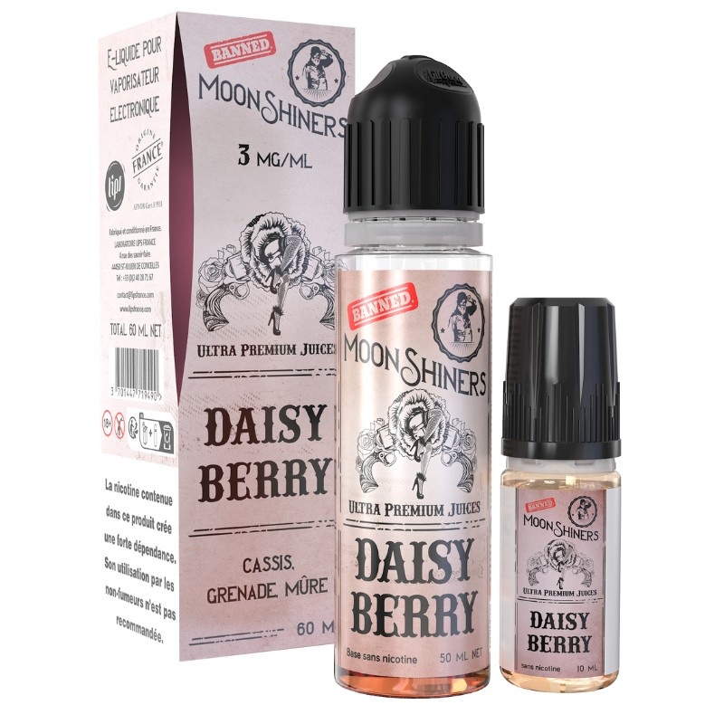 Eliquide Daisy Berry Moonshiners 60 ml 3mg