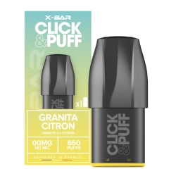 cartouche Granita Citron Click&Puff X-bar