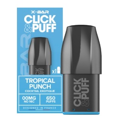 cartouche Tropical Punch Click&Puff X-Bar