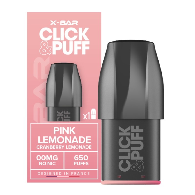 cartouche Pink Lemonade Click&Puff X-Bar