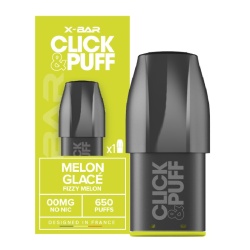 cartouche Melon Glacé Click&Puff X-Bar