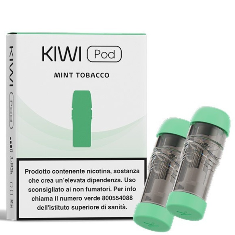 cartouches Mint Tobacco Kiwi Pod