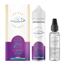 Flacon e-liquide Cassis Noir Petit Nuage 60ml