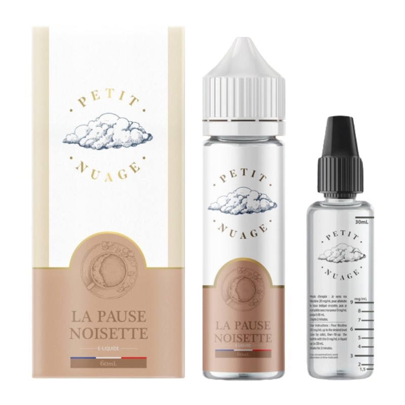 Flacon e-liquide La Pause Noisette Petit Nuage 60ml