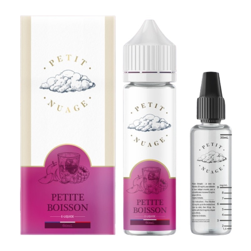 Flacon e-liquide Petite Boisson Petit Nuage 60ml