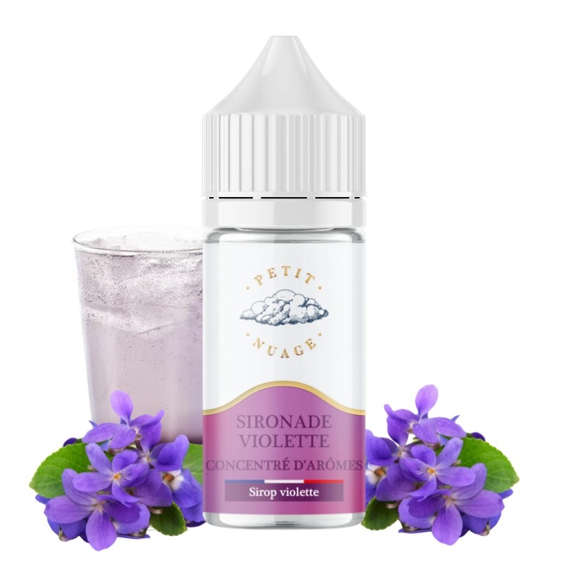 Arôme concentré Sironade Violette Petit Nuage 30ml