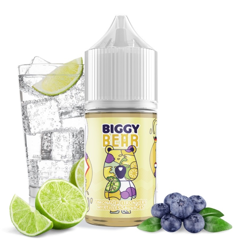 Arôme concentré Limonade Citron Vert Myrtilles Sauvages Biggy Bear 30ml