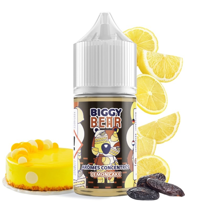 Arôme concentré Lemon Cake Biggy Bear 30ml