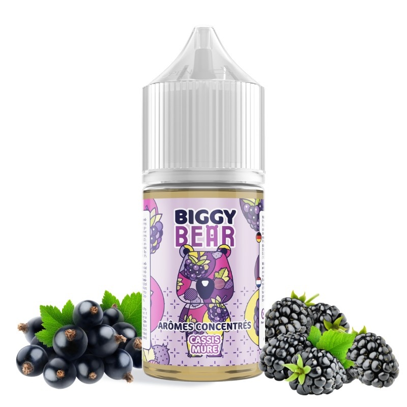 Arôme concentré Cassis Mûre Biggy Bear 30ml