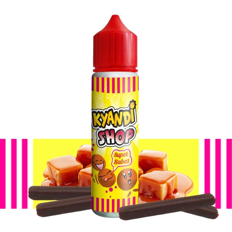 Flacon e-liquide Super Babar Kyandi Shop 50ml