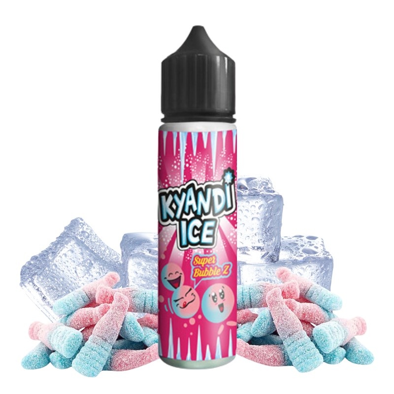 Flacon e-liquide Super Bubble Z Ice Kyandi Ice 50ml