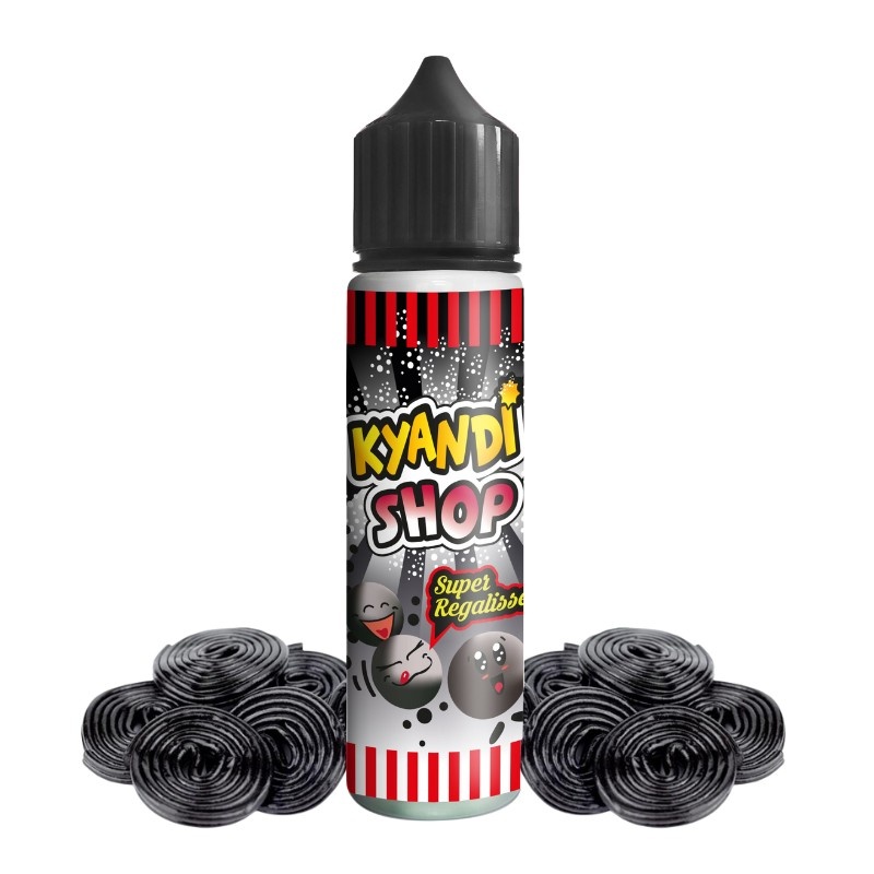 Flacon e-liquide Super Régalisse Kyandi Shop 50ml