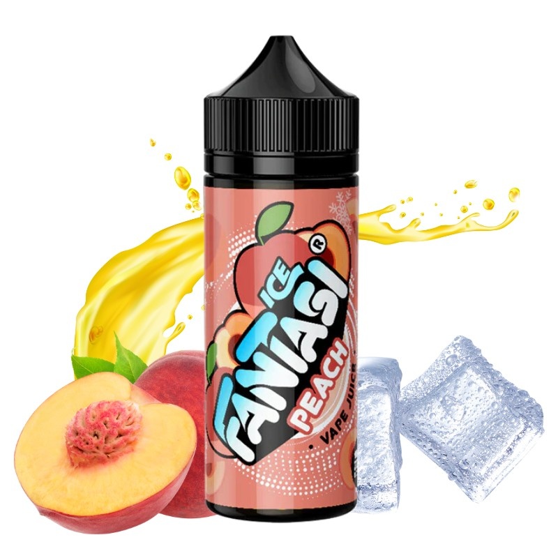 E-liquide Peach Fantasi Ice 100ml