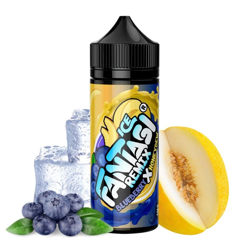 E-liquide Blueberry X Honeydew Fantasi Remix Ice 100ml