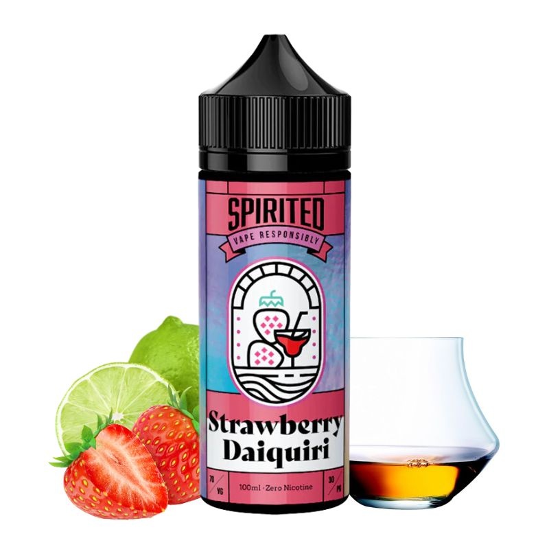 E-liquide Strawberry and Daiquiri Fantasi Spirited 100ml