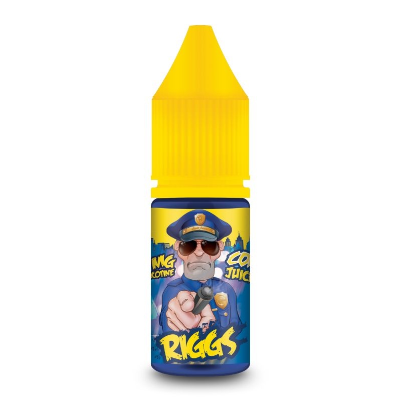 Fiole e-liquide Riggs Cop Juice Eliquid France 10 ml