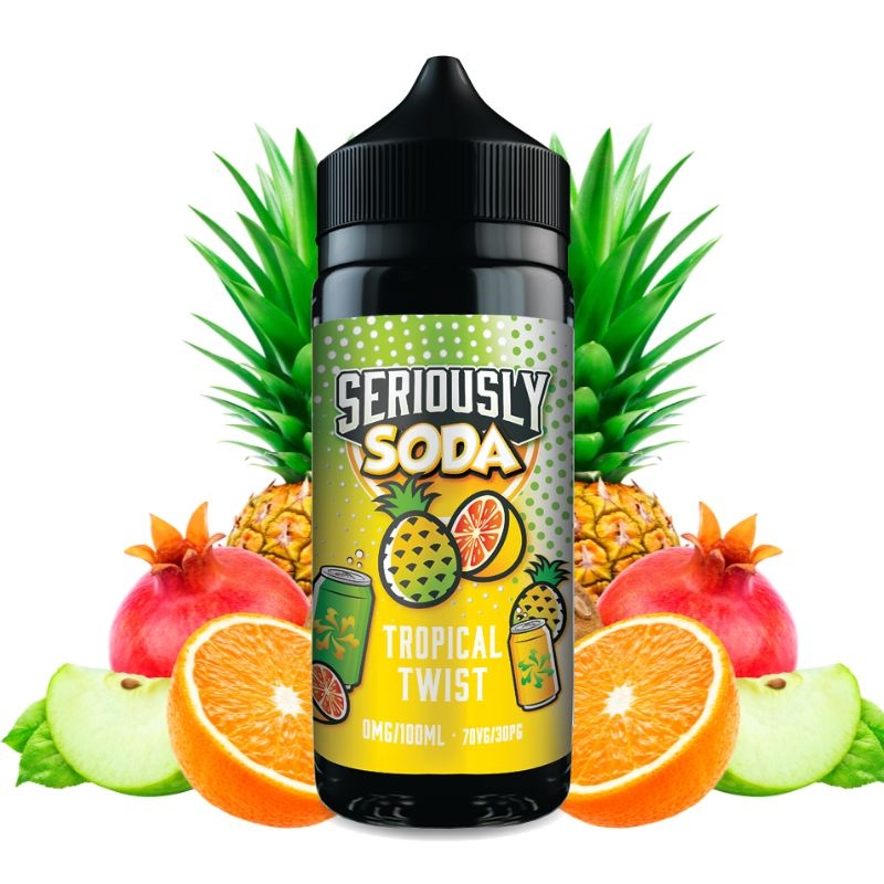 E-liquide Tropical Twist Seriously Soda Doozy Vape 100ml