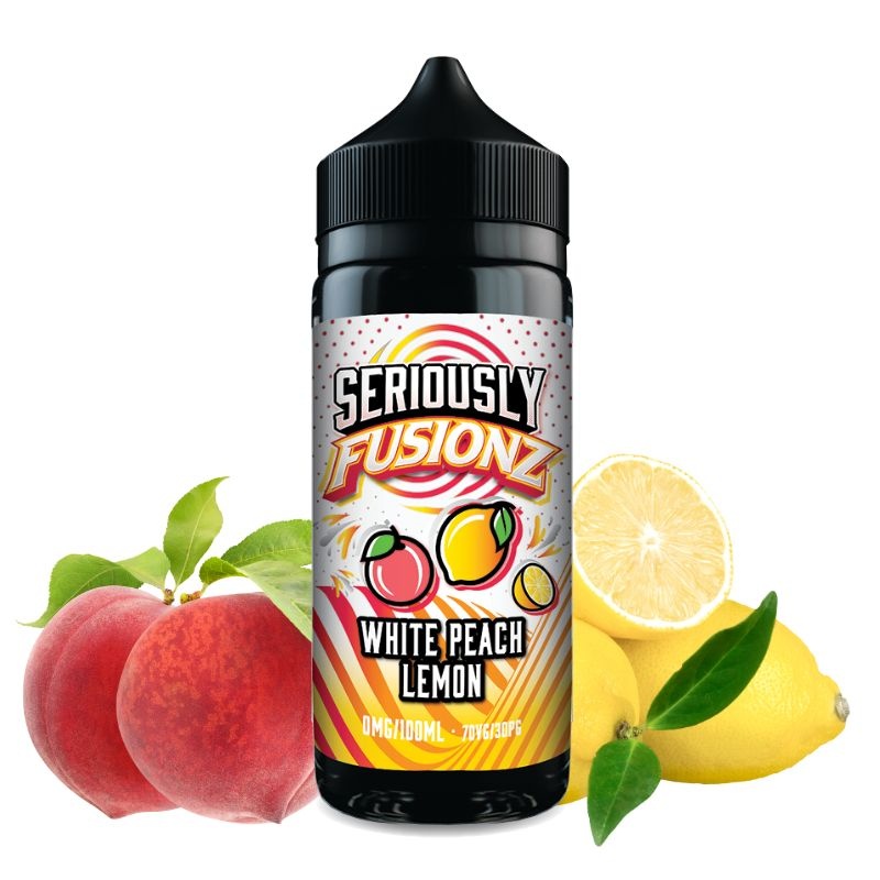 E-liquide White Peach Lemon Seriously Fusionz Doozy Vape 100ml