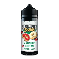 E-liquide Strawberry & Cream Seriously Donuts Doozy Vape 100ml