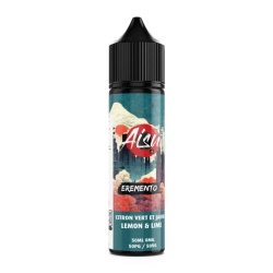 Flacon e-liquide Citron Vert et Jaune Aisu Eremento 50ml