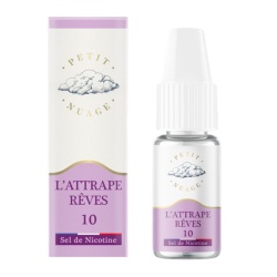 Fiole e-liquide L'Attrape Rêves Nic Salts Petit Nuage 10ml