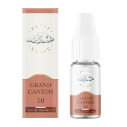 Fiole e-liquide Grand Canyon Nic Salts Petit Nuage 10ml