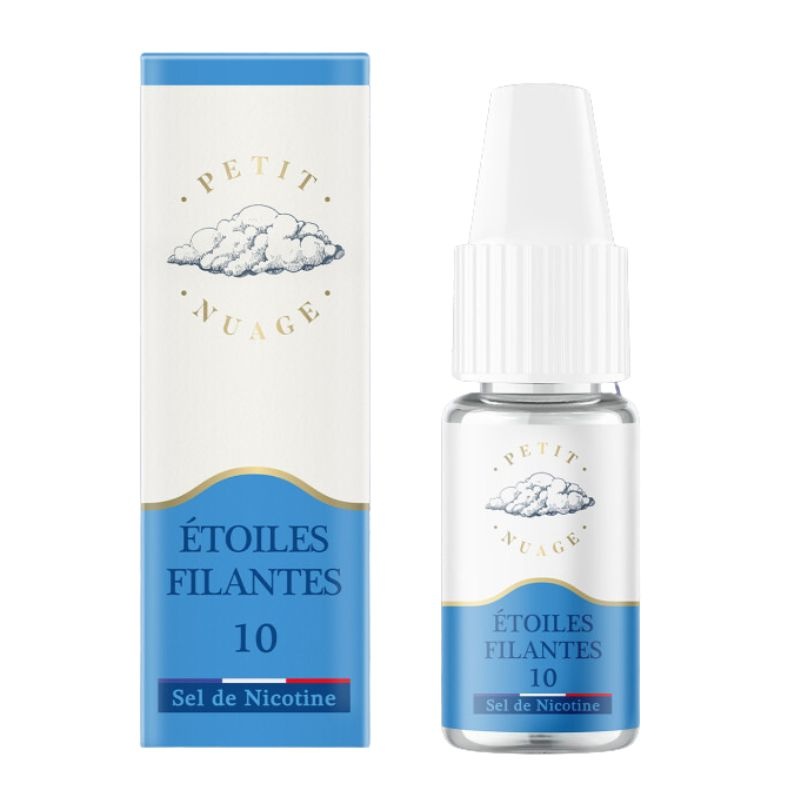 Fiole e-liquide Étoiles Filantes Nic Salts Petit Nuage 10ml