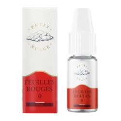 Fiole e-liquide Feuille Rouge Petit Nuage 10ml