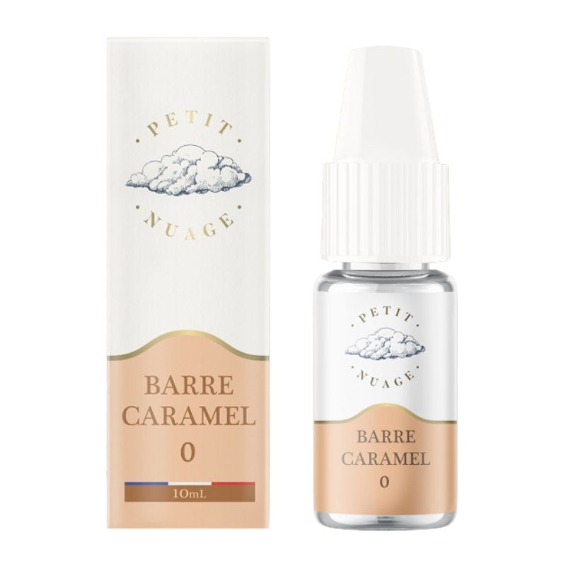 Fiole e-liquide Barre Caramel Petit Nuage 10ml