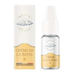 Fiole e-liquide Crème de la Reine Petit Nuage 10ml